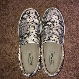Steve Madden Snakeskin Sneakers!